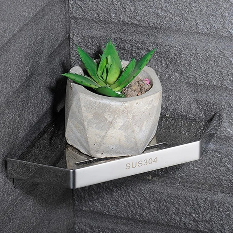 Corner Shelf Stainless Steel Shower Caddy Anti-Rust Corner