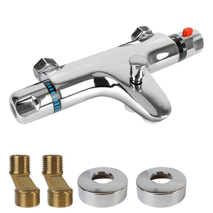 Bathroom Mixing Valve Cold Mixer Thermostatic Tap Thermostatic