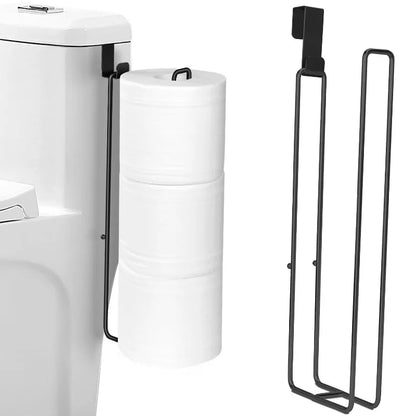 Bathroom Toilet Paper Holder Storage Extra Rolls Over