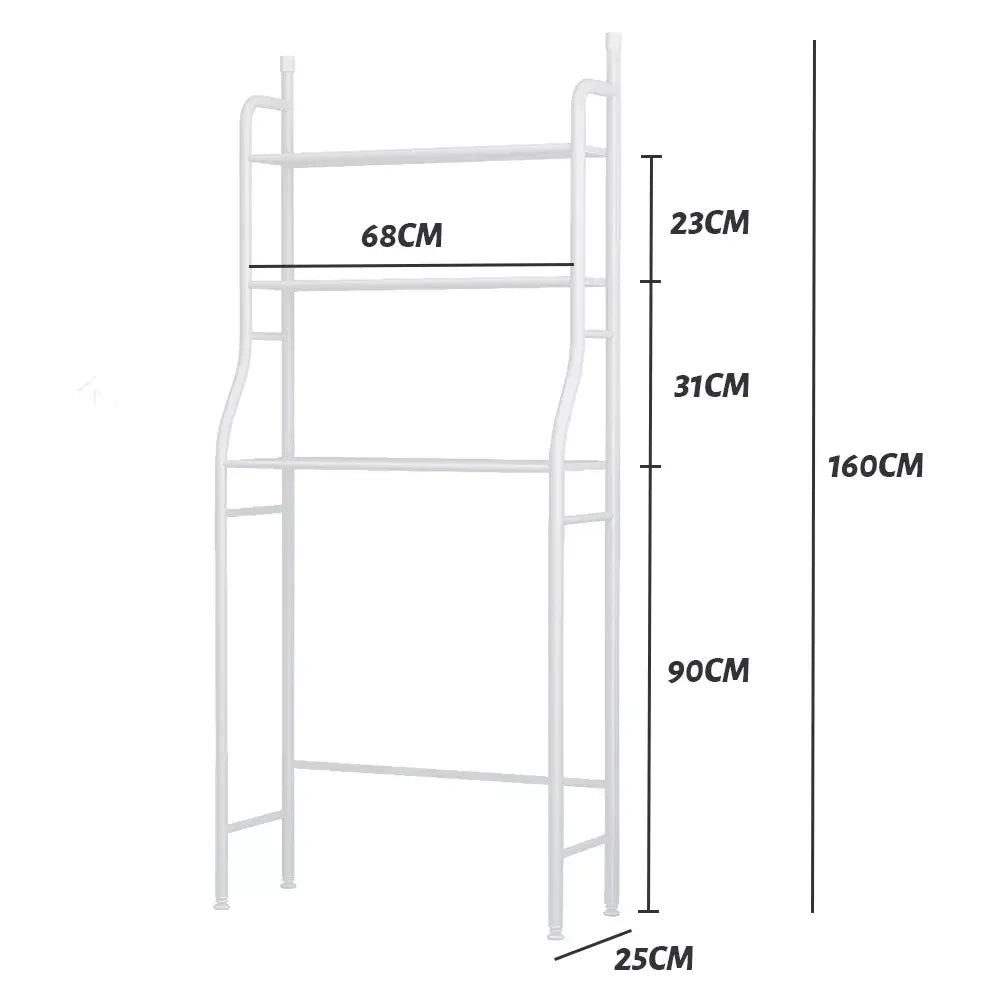Washing Machine Shelves Multi-Layer Floor Standing Bathroom