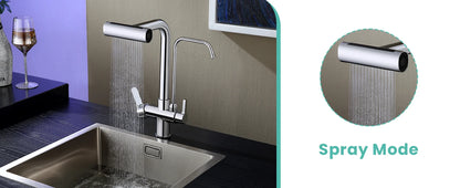 Feiyu Touch Filter Sink Faucet Pull Down Cold
