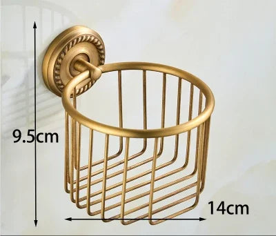 Solid Brass Bathroom Hardware Sets Antique Bronze Bath