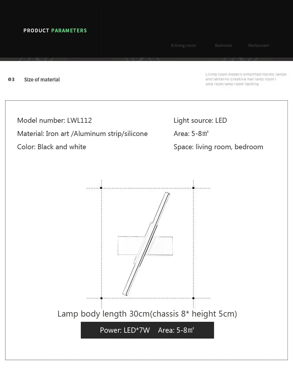 Modern Retractable Led Bathroom Mirror Light Makeup Vanity