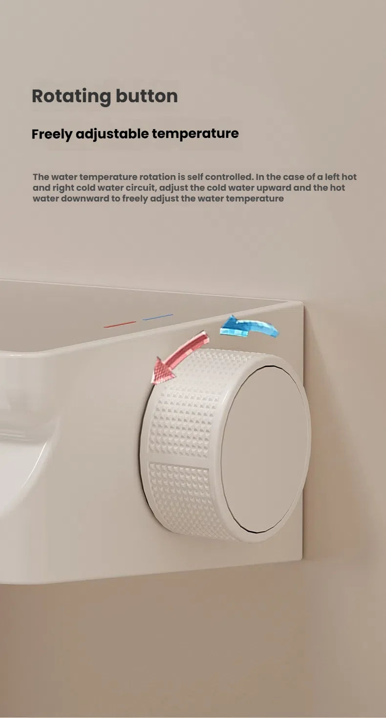 Gun Grey Bathroom Shower System Shoulder Waist Spouts