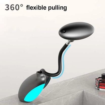 Bathroom Basin Faucet Led Light Tap Penguin Pull-Out