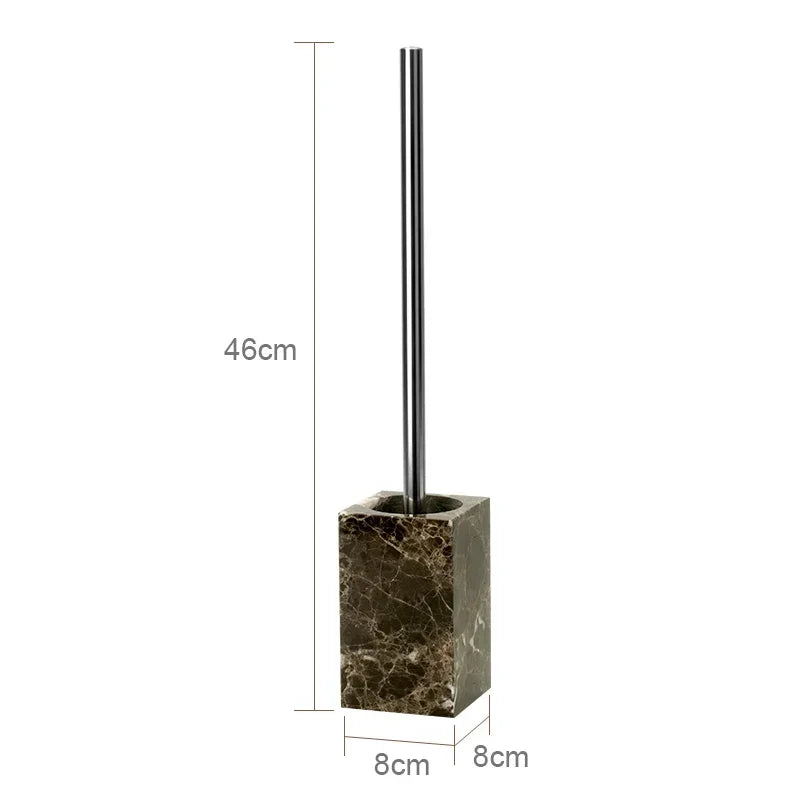 Emperador Dark Natural Marble Bathroom Brown Luxury Toothbrush