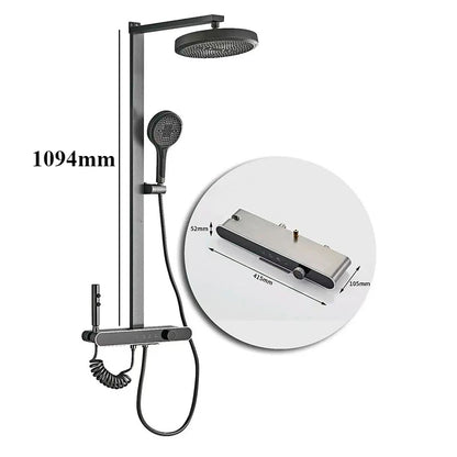 Intelligent Digital Bathroom Shower System Four Functions