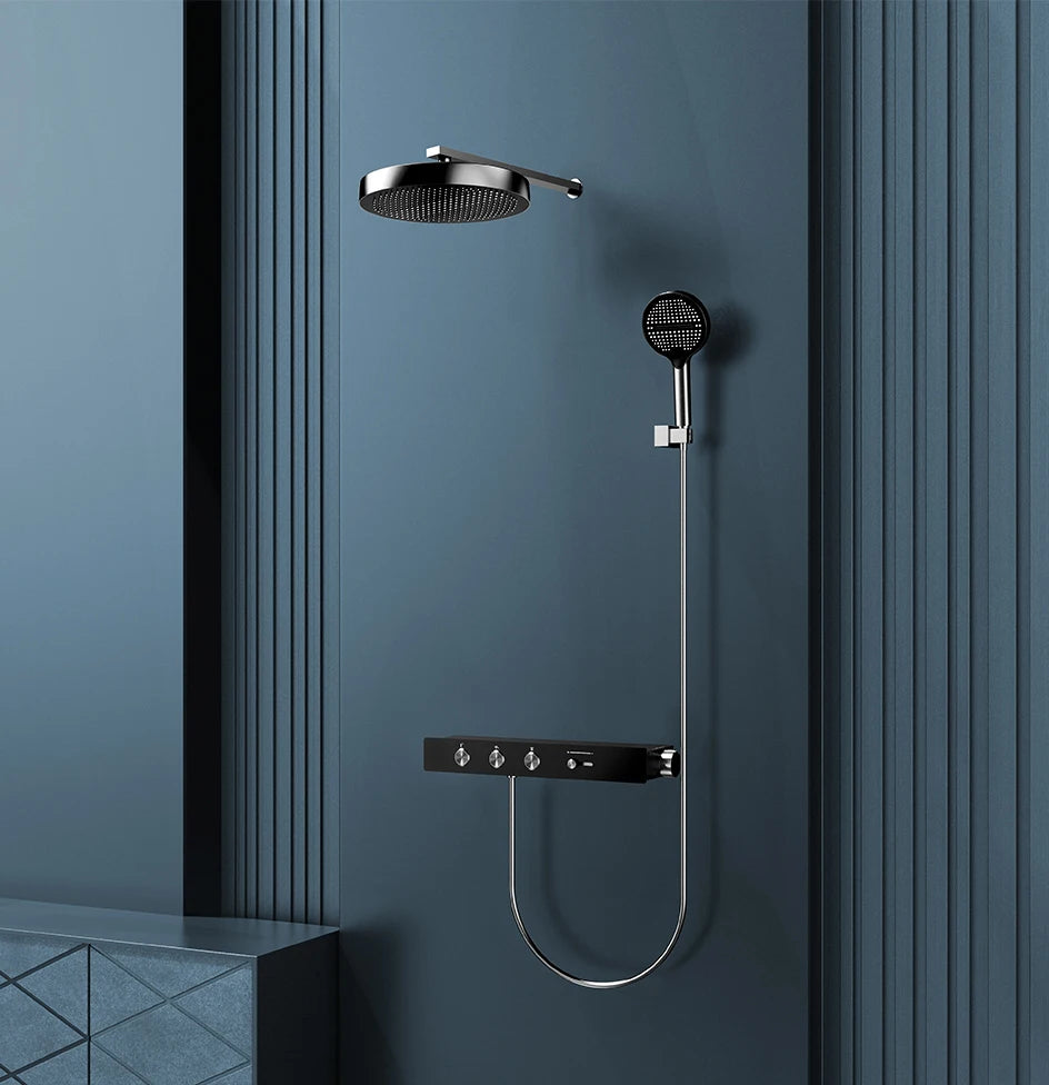 Vgx Thermostatic Shower System Luxury Concealed Bathroom Shower