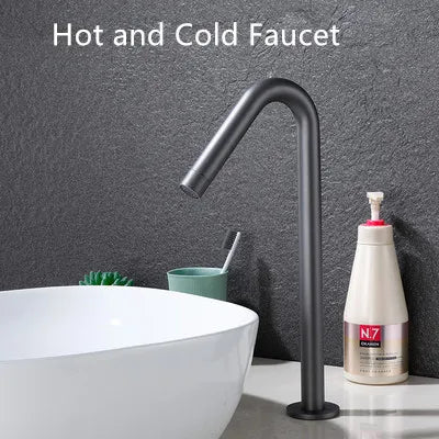 Tuqiu Smart Touch Bathrooomfaucet Gold Automatic Sensor Basin