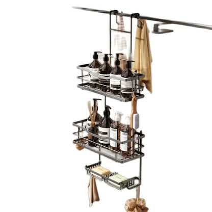 Tier Hanging Shower Caddy Large Capacity Hanging Shower