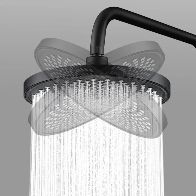 9/10 Inch 360 Swivel Rain Shower Head Internal