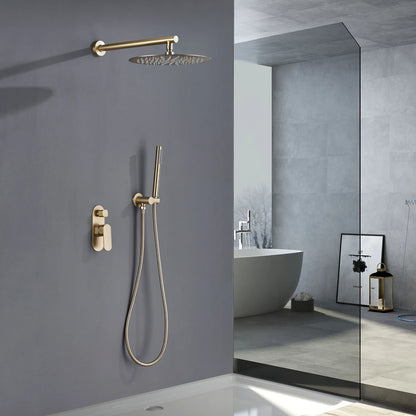 Solid Brass Bathroom Shower Rianfall Shower Head Shower