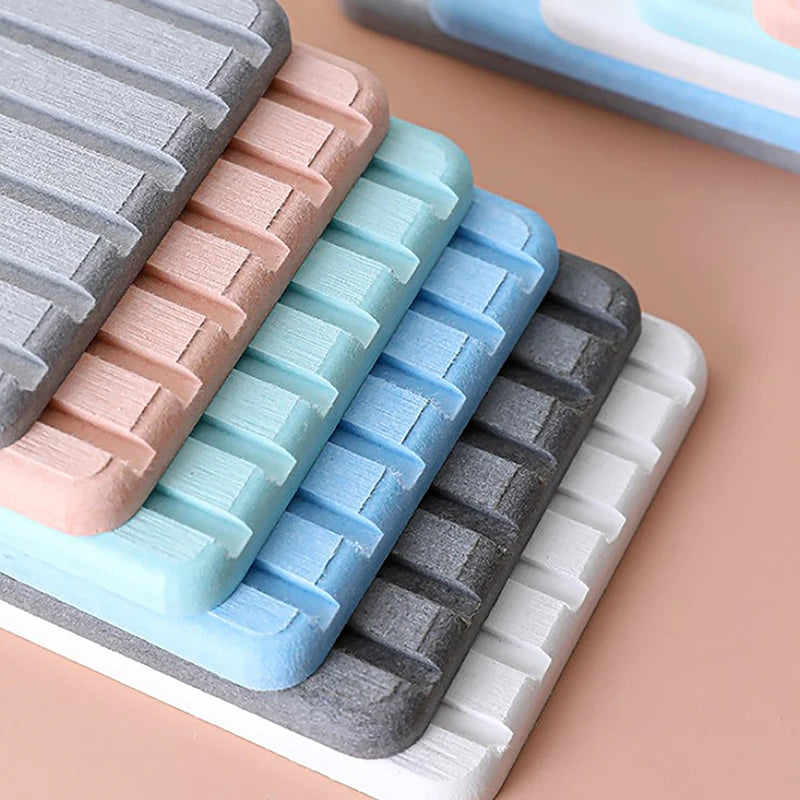 Quick Drying Diatomite Mat Water Absorbing Pad Heat