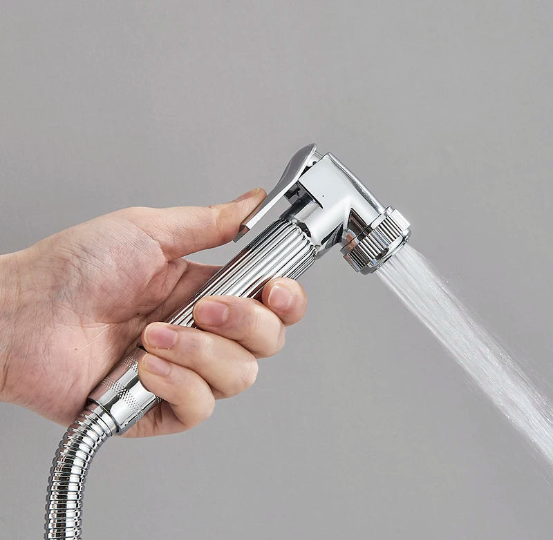 Black Smart Thermostatic Shower Faucet Bathroom Intelligent