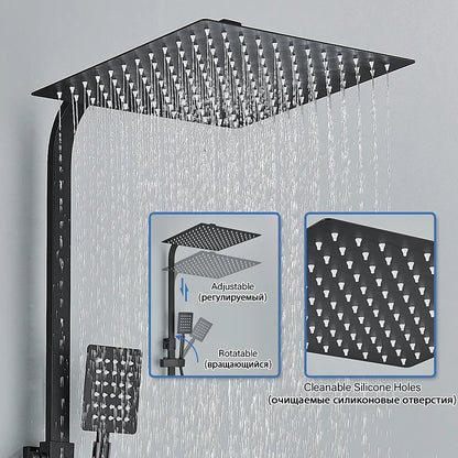 Brass Shower Faucets Bathroom Shower Mixer Crane Bidet