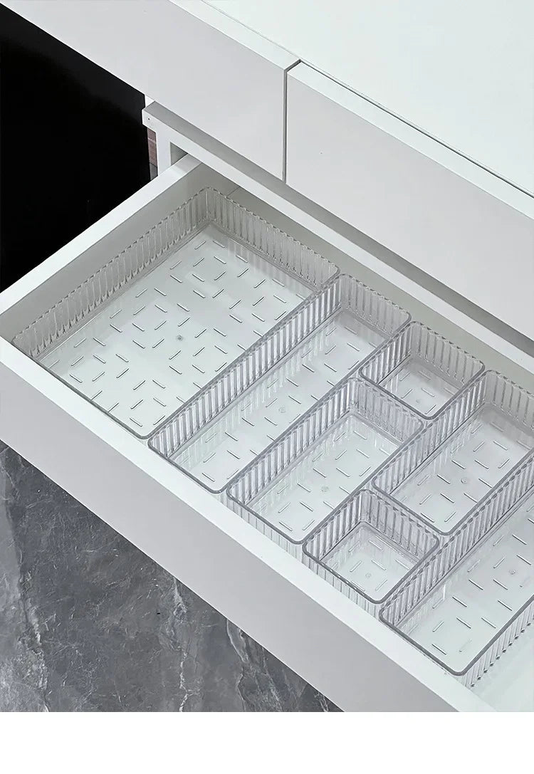Clear Drawer Organizer Stackable Size Clear Makeup Drawer