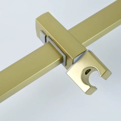 Slide Bar Hand Shower Brushed Matt Gold Functions