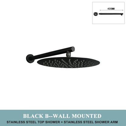 White Black Gold High Quality 8/10 Inch Stainless