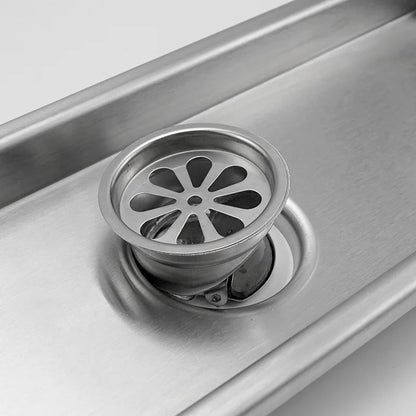 304 Stainless Steel Bathroom Drain Brushed Rose Gold