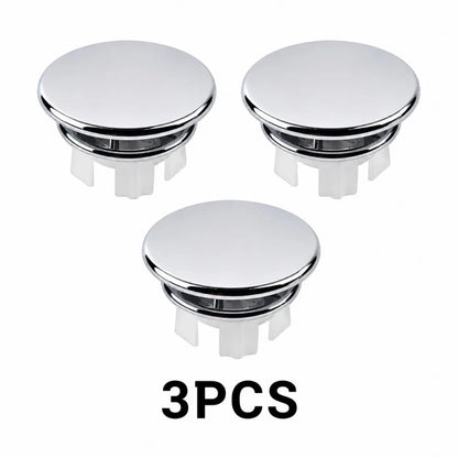 1-20pcs Round Basin Overflow Cap Sink Drain Cover