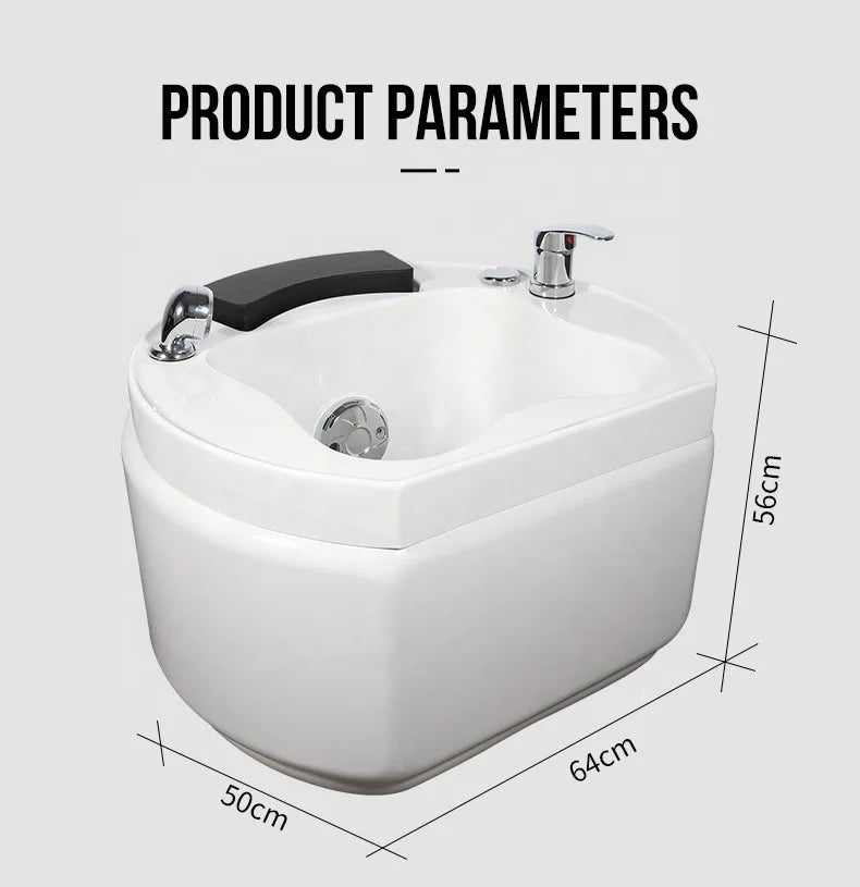 Acrylic Commercial Foot Basin Ceramic Foot Bath Basin