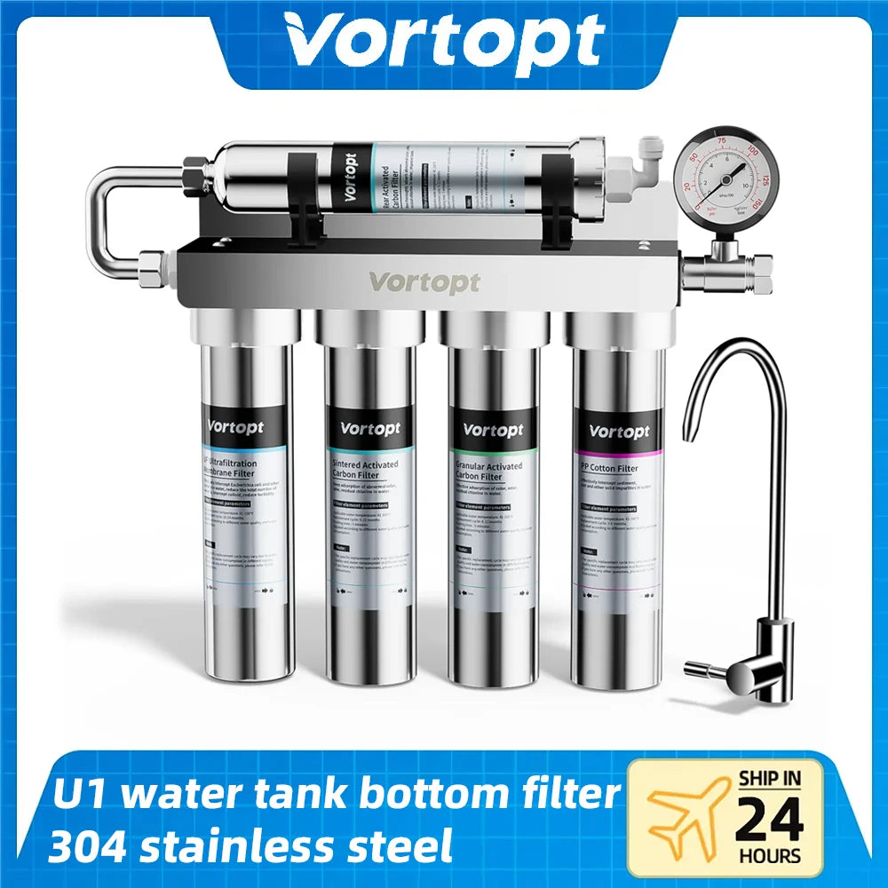 U1 Ultrafiltration 01 Micron Under Sink Water Filter