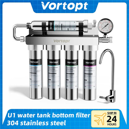 U1 Ultrafiltration 01 Micron Under Sink Water Filter