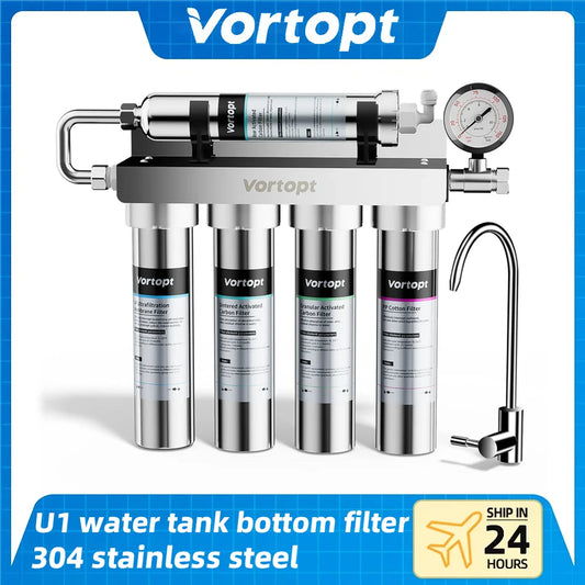 U1 Ultrafiltration 01 Micron Under Sink Water Filter