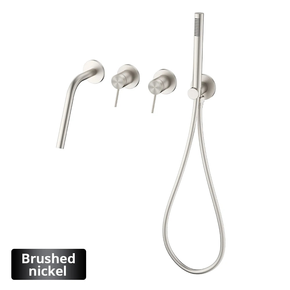 Shower Faucet Concealed Box Hand Shower Long Nose