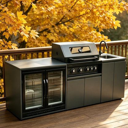 Modern Modular Functional Stainless Steel Outdoor Cabinets Grill