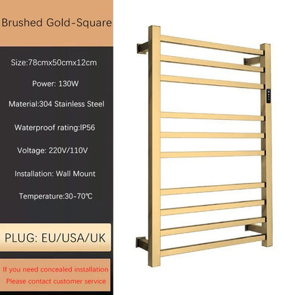 Oxg Towel Warmer Built-In Timer Wall Mounted Electric