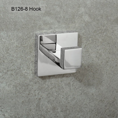 Stainless Steel Bathroom Hardware Mirror Chrome Polished Towel
