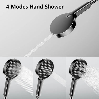 Solid Brass Bathroom Shower Faucet Luxury Bathtub Mixer