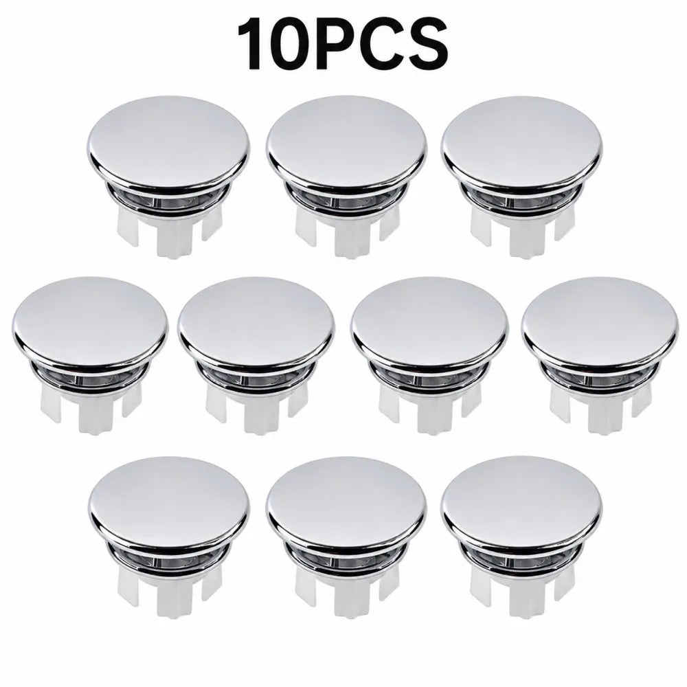 1-20pcs Round Basin Overflow Cap Sink Drain Cover