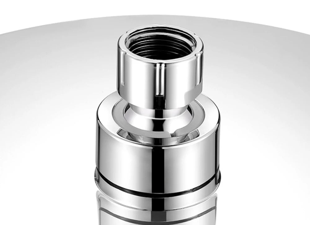 9/10 Inch 360 Swivel Rain Shower Head Internal