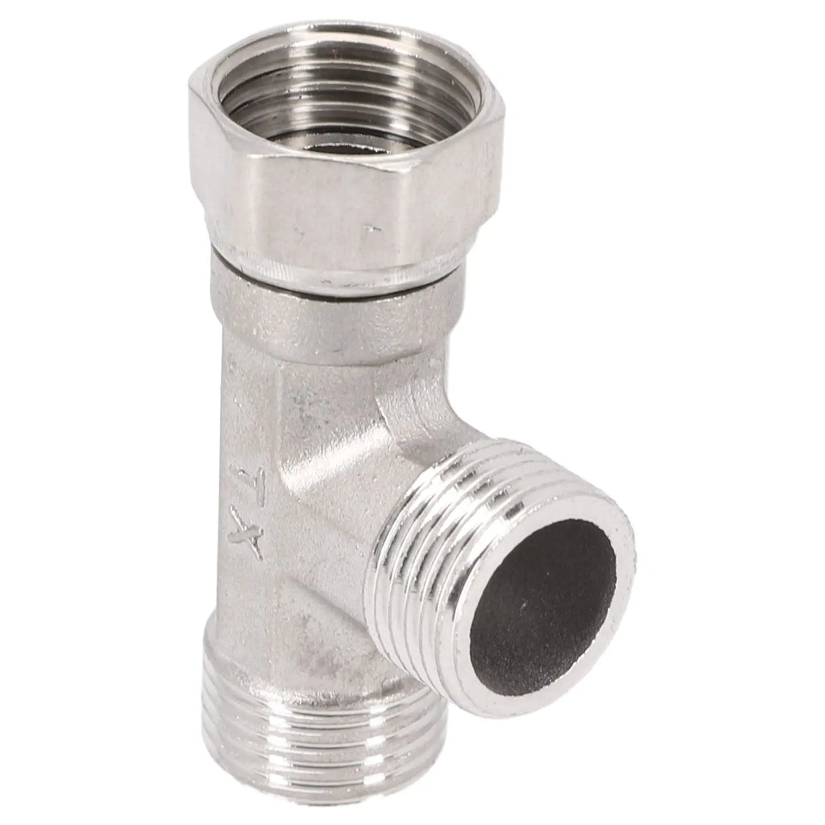 G1/2 Way T-Adapter Bathroom Shower Faucet Water Splitter