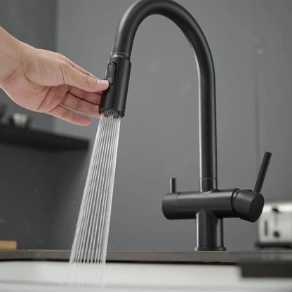 Pull Out Filter Sink Faucets Pull Down Cold