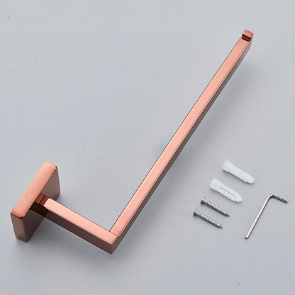 Bathroom Hardware Rose Gold Polish Shiny Bathrobe Hook
