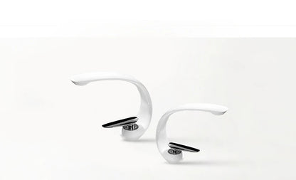 Creative Bathroom Sink Faucet Tap White Brass Wash