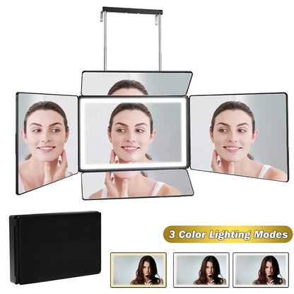 Way Mirror Self Hair Cutting 360 Mirror Braiding