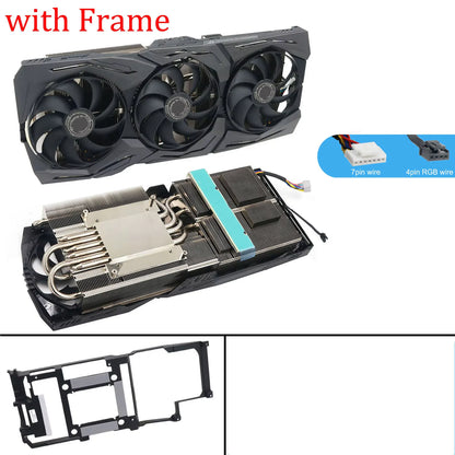 Rtx2080ti Video Card Heatsink Rgb Asus Rog Strix