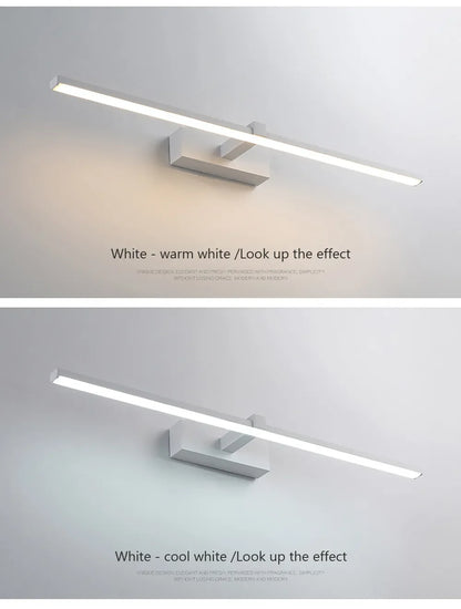 Modern Led Wall Lamp Bathroom Hardwares Sconce Three