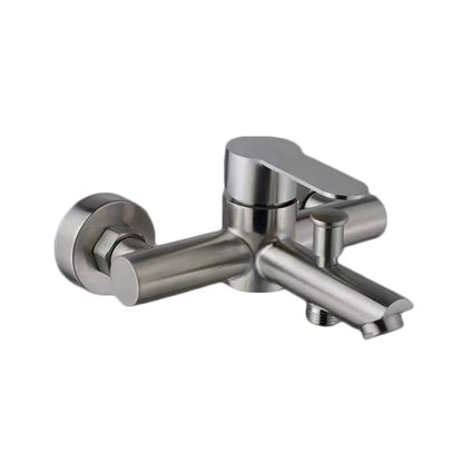 Matte Black Shower Faucet Wall Mount Bathroom Shower