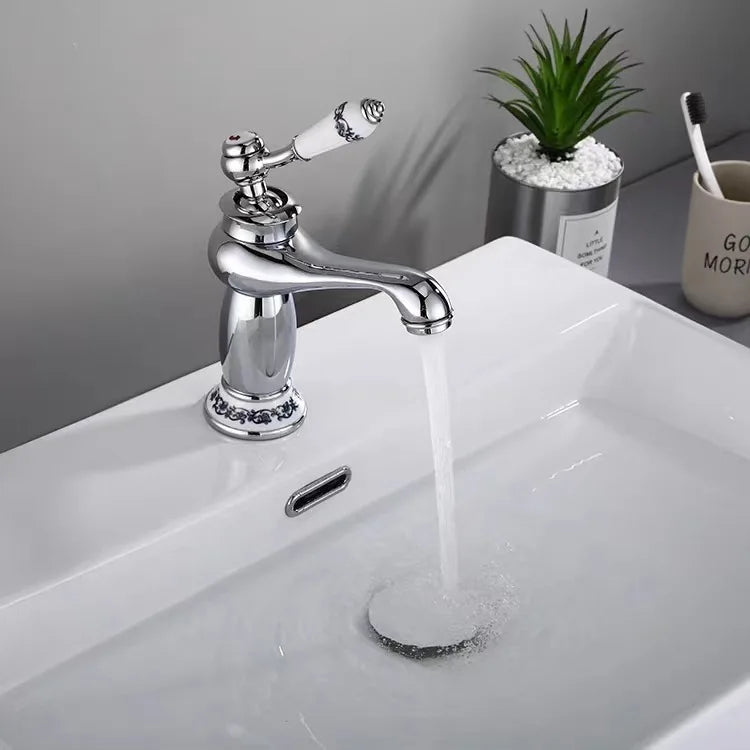 Nordic Lamp Shape Creative Design Bathroom Basin Faucet