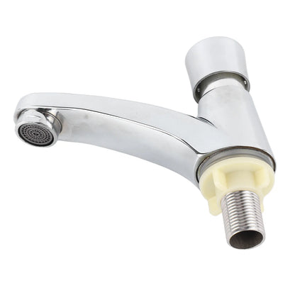 Time Delay Basin Sink Faucet Copper Alloy Push