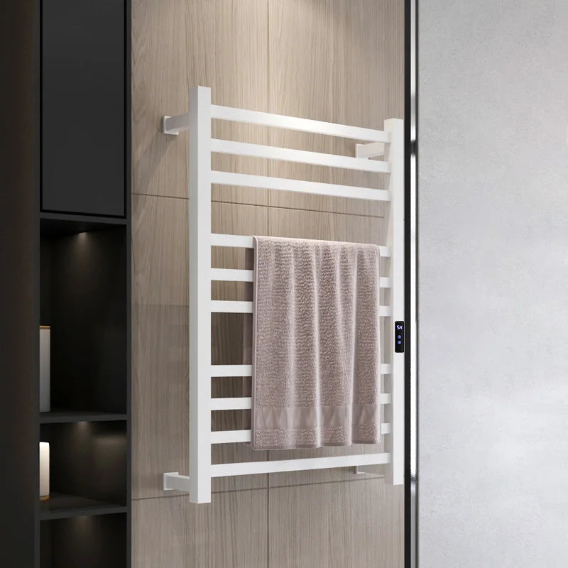 Bathroom Stainless Steel Electric Towel Rack Temperature Control