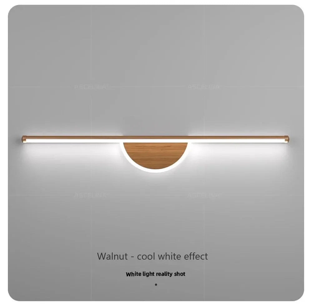 Modern Led Wall Lamp Bathroom Mirror Line Sconce
