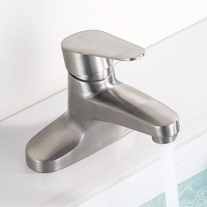Washbasin Sink Faucet Deck Mounted 304 Stainless Steel