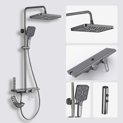 Vgx Luxury Chrome Shower System Four-Function Bathroom Shower