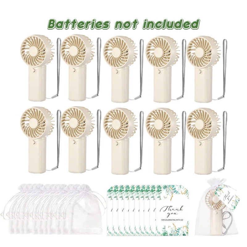 10-100pcs Bulk Small Wedding Fans Guests Handheld Fan